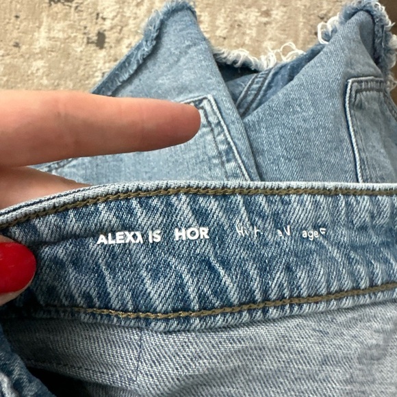 Adriano Goldschmeid Denim Shorts Size 31 - Picture 3 of 5